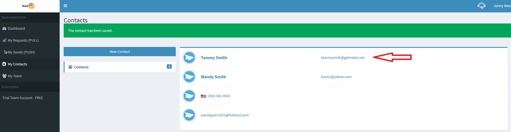 Add and Edit Contacts