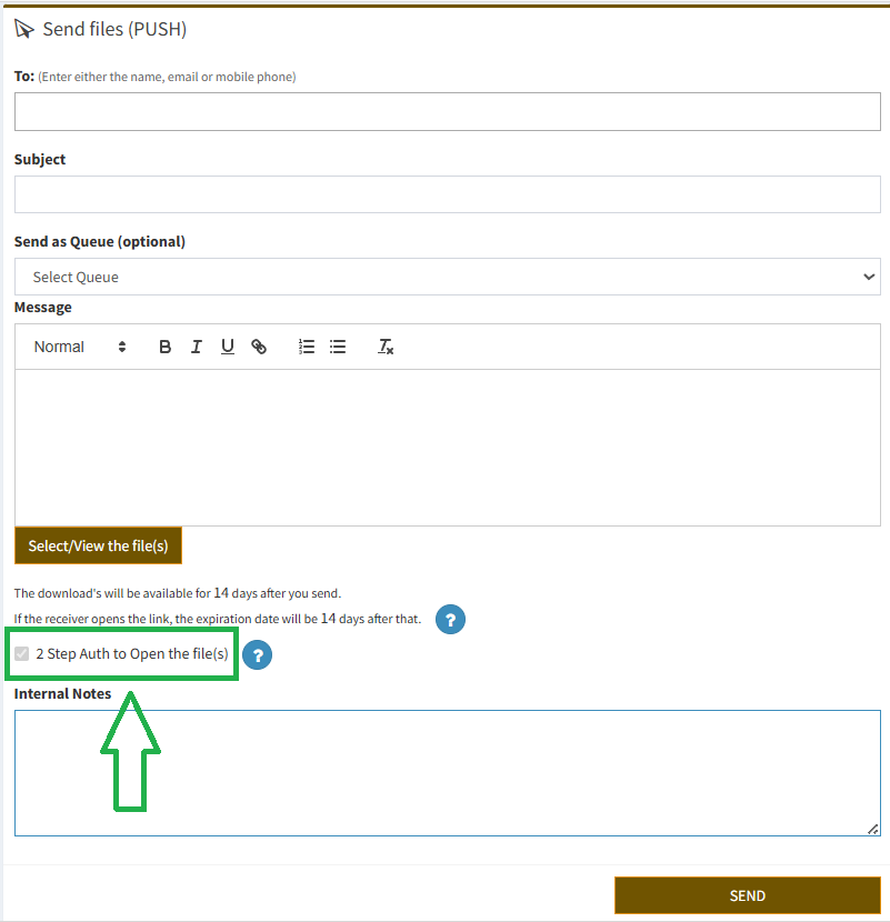 Force 2-Step Authentication on Pushes