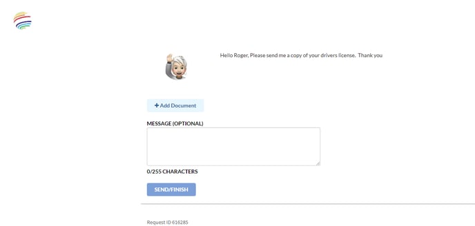 How to add and customize a message to a recipient (2)