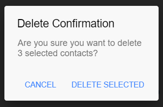 Removing Contacts in P2 (2)