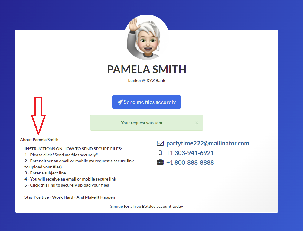 Set up email signature block using personal URL (quick guide)