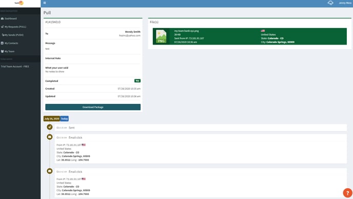 View incoming and completed PULL requests individually (2)